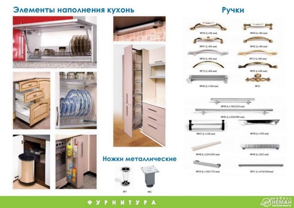 Мебельные ручки для кухни в Борисове недорого. Каталог, фото, цены производителя